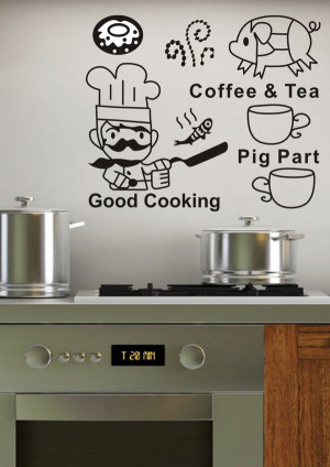 ... decals for the kitchen: Eight beautiful wall decal for your kitchen