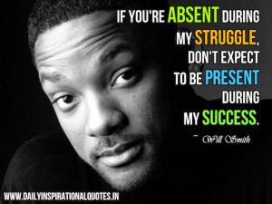 Will Smith Quote on Struggle