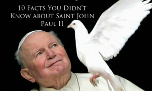 Saint John Paul II was an amazing man, priest, bishop, pope, and now ...
