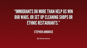 Immigrants Quotes