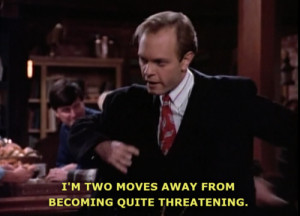 Yes, this marks my second use of Frasier in the Jobber Blogger!