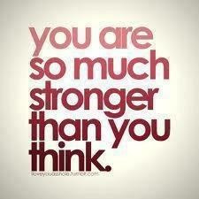 Believe in your strength