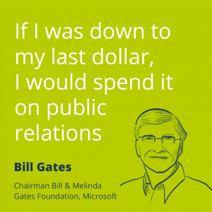 Download a PDF with 17 public relations quotes