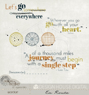 travel sayings - word art. Let's go EVERYWHERE!