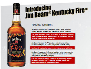 Jim Beam Kentucky Fire Release