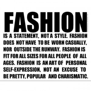 Amen! Fashion. Quotes.