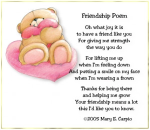 Friendship Poems And Quotes