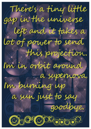 Doctor Who Quotes - Tenth Doctor