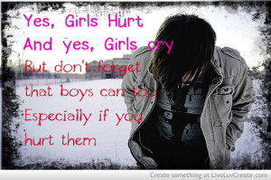 Boys Hurt Too