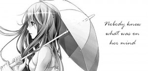 ... tags for this image include: anime, manga, girl, quotes and sad