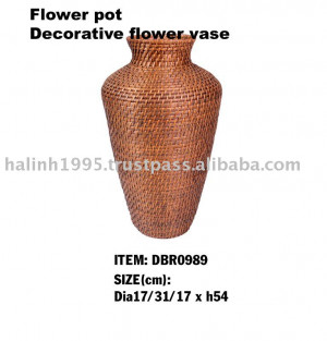 Bamboo vase flower pot decorative vase bamboo jpg