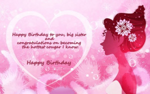 Funny Older Sister Birthday Quotes Happy birthday big sister
