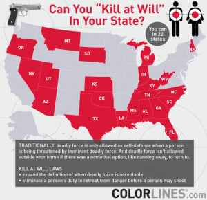 Zimmerman Trial: Left Calls Self Defense Laws “Kill at Will”
