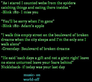 Comment Search Results for music quotes