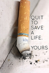 Don’t smoke” quotes?