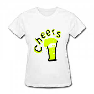 Cheers Beer Quote T shirt cheers beer design