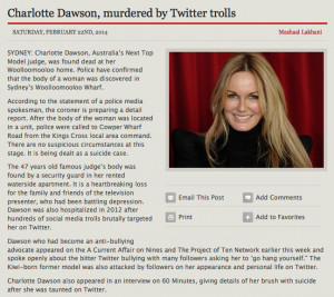 Gone Too Soon: Charlotte Dawson