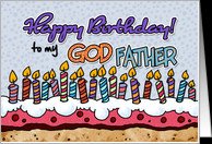 Happy birthday to my godfather card - Product #382392