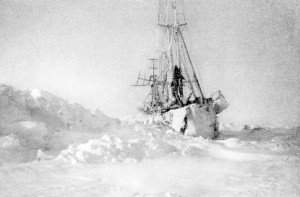 shipped called the Fram in the frozen waters of the arctic, 1897 ...