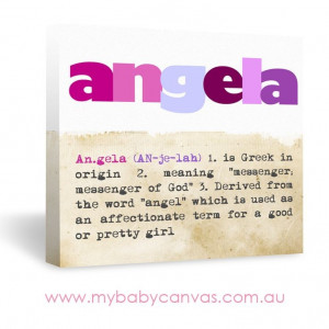Angela Name Meaning