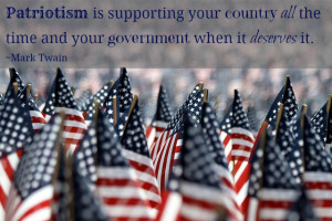 ... so perfectly what patriotism really means – Happy Memorial Day