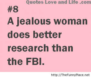 jealous woman does better research than the FBI