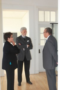 Kay Coles James, and Ron Dellums enjoy a tour of the Robert Russa ...