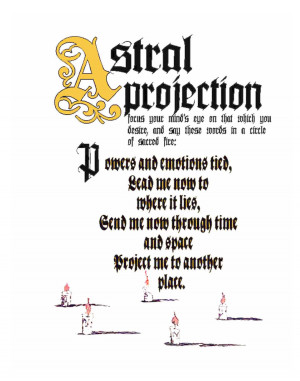 Astral Projection Spell (Candles Version)