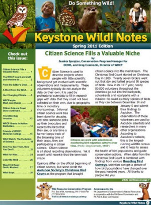 Spring Edition Of Keystone Wildnotes Now Available