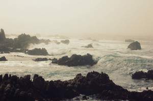 nature, ocean, rocks, sea, water, waves