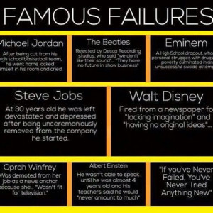 Famous failures..