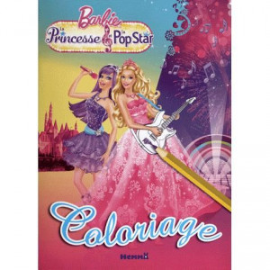 Barbie Princesse Pop Star Coloriage