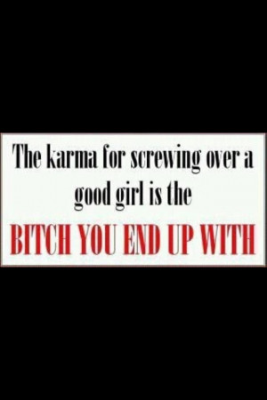 Karma...yup