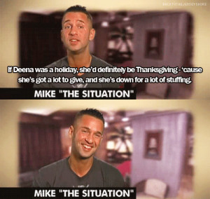 shore #mtv #the situation #mike #thanksgiving #holliday #funny #gif ...