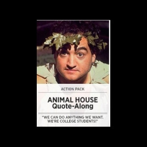action pack animal house toga party and quote along vintage park other