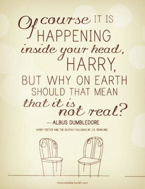 dumbledore, harry potter, mind, quotes, wisdom, words