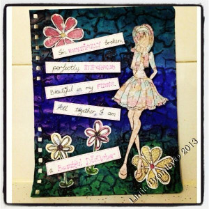 beautifully broken, perfectly imperfect, beautiful in my flaws ...