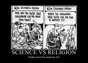 Science vs religion (atheists, myth, verse, religions)