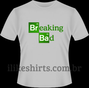 camiseta breaking bad logo