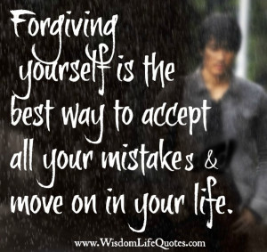 Accepting Your Mistakes Quotes