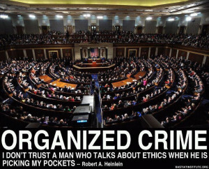 Organized crime = government take our country back to the Constitution ...