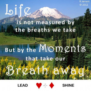 breath taking image and quote...