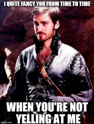 Hook Once Upon A Time Quotes Ouat oh hook :)