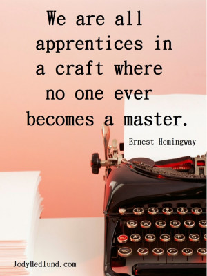 Every piece of work requires something new of the writer. No matter ...