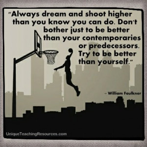 Quotes About Learning - Always dream and shoot higher than you know ...