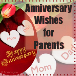 Happy Anniversary Mom & Dad - Poems and Anniversary Quotes for Parents