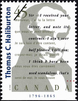 Quotes by Thomas Chandler Haliburto