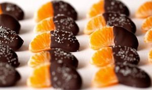 Chocolate Dipped Orange Slices Recipe