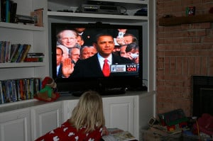 my 6 year old was the most into watching orock obama as