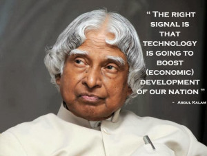 Great Quote by Abdul Kalam with Picture !!